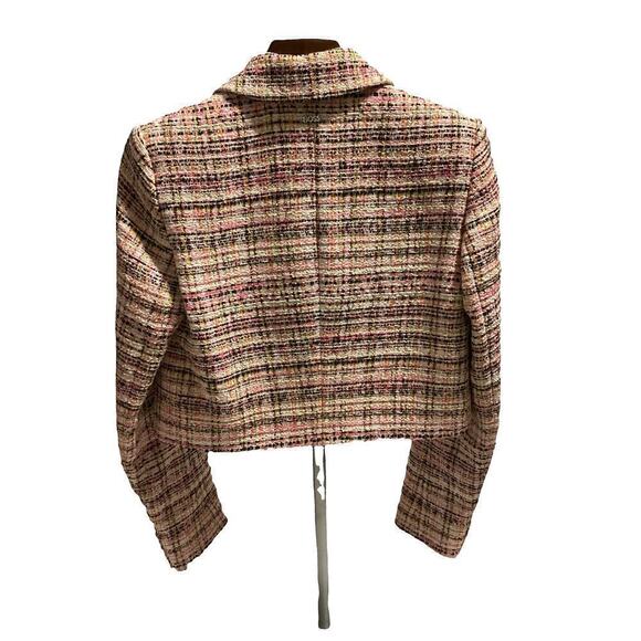 Hugo Boss jappa tweed crop multicolor jacket - Picture 3 of 8